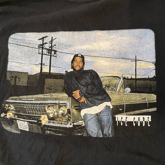 Vintage Ice Cube T-shirt | Doughboy, Boyz In The Hood, Convertible Car Black L - Picture 4 of 7